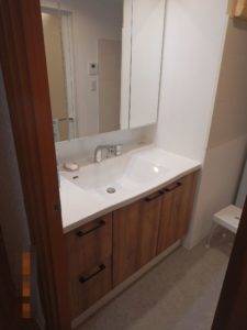 洗面化粧台リフォーム